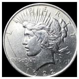 1922 Silver Peace Dollar UNCIRCULATED
