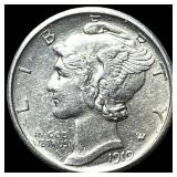 1919-D Silver Mercury Dime UNCIRCULATED