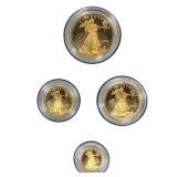 2012 American Eagle Gold Proof 4 Coin Set 1/10-1 o