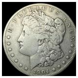 1904-S Silver Morgan Dollar LIGHTLY  CIRCULATED