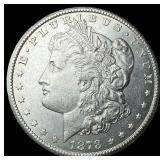 1878-S Silver Morgan Dollar CLOSELY UNCIRCULATED