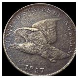 1857 Flying Eagle Cent LIGHTLY CIRCULATED