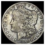 1894-O Silver Morgan Dollar LIGHTLY  CIRCULATED