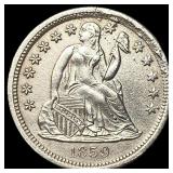 1859-O Silver Seated Liberty Dime  UNCIRCULATED