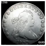 1799 Draped Bust Dollar NICELY CIRCULATED