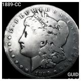 1889-CC Morgan Silver Dollar NICELY CIRCULATED