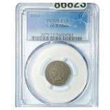 1864-L Indian Head Cent PCGS F15