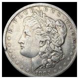 1883-O Silver Morgan Dollar ABOUT UNCIRCULATED