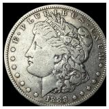 1888 Silver Morgan Dollar ABOUT UNCIRCULATED