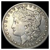 1899-S Silver Morgan Dollar ABOUT UNCIRCULATED
