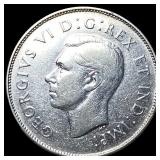 1943 Canada Silver 50 Cents UNCIRCULATED