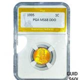 1995 Lincoln Memorial Cent PGA MS68 DDO
