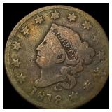 1818 Coronet Head Large Cent LIGHTLY CIRCULATED