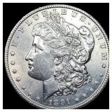 1891-S Silver Morgan Dollar UNCIRCULATED