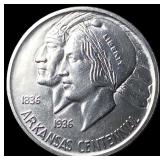 1935 Arkansas Silver Half Dollar UNCIRCULATED