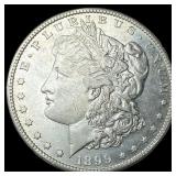1899-S Silver Morgan Dollar CLOSELY  UNCIRCULATED