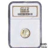 1941-S Mercury Silver Dime NGC MS67 FB