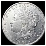 1881-CC Silver Morgan Dollar CLOSELY UNCIRCULATED