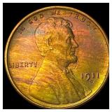1911-S Lincoln Wheat Cent CLOSELY  UNCIRCULATED