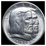 1936 Silver Long Island Half Dollar CHOICE BU