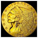 1928 Indian Head Gold $2.50 Quarter Eagle CLOSELY