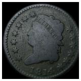 1814 Classic Head Large Cent NICELY CIRCULATED