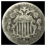 1875 Shield Nickel NICELY CIRCULATED