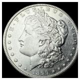 1899-S Silver Morgan Dollar CHOICE AU