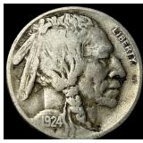 1924-S Buffalo Nickel LIGHTLY CIRCULATED