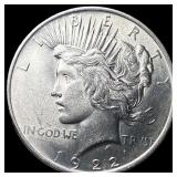1922 Silver Peace Dollar UNCIRCULATED