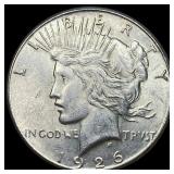 1926-S Silver Peace Dollar CLOSELY UNCIRCULATED