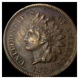 1864 L Indian Head Cent NEAR UNC