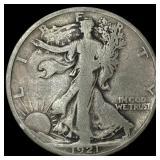1921 Walking Liberty Half Dollar LIGHTLY  CIRCULA
