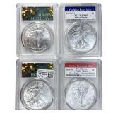 [4 Coins] 2020 Silver Eagle PCGS MS69