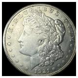 1921-S Silver Morgan Dollar CHOICE AU