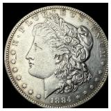 1884-S Silver Morgan Dollar NEARLY UNCIRCULATED