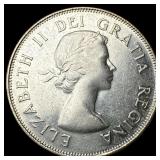 1953 Canada Silver 50 Cents UNCIRCULATED