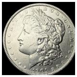 1901 Morgan Silver Dollar CLOSELY UNCIRCULATED