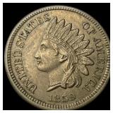 1859 Indian Head Cent CHOICE AU