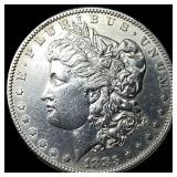 1883-S Silver Morgan Dollar CHOICE AU