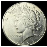 1922 Silver Peace Dollar UNCIRCULATED