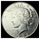 1923 Silver Peace Dollar UNCIRCULATED