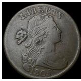 1805 Draped Bust Large Cent NEARLY UNCIRCULATED