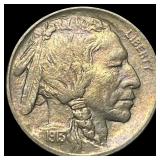 1913 Type 1 Buffalo Nickel CHOICE BU
