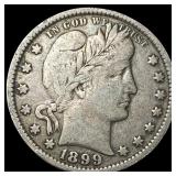 1899 Barber Quarter LIGHTLY CIRCULATED