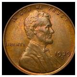 1939-D Lincoln Wheat Cent GEM BU