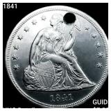 1841 Seated Liberty Dollar UNCIRCULATED