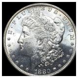 1880-S Silver Morgan Dollar CLOSELY UNCIRCULATED