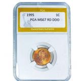 1995 Lincoln Memorial Cent PGA MS67 RD DDO