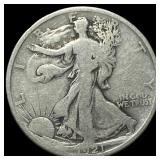 1921 Walking Liberty Half Dollar LIGHTLY CIRCULATE